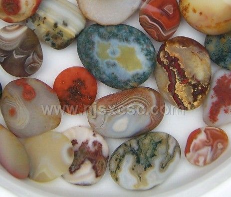 Polished Rain-folower stones
