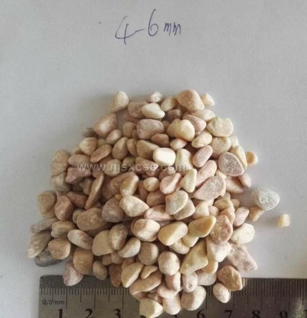 Water washed pebbles  4-6mm